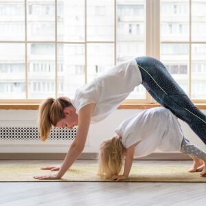 Joga rodzinna.
