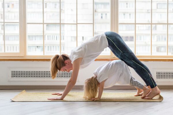 Joga rodzinna.