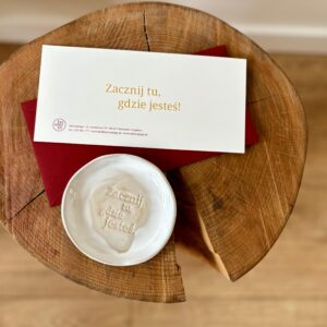 Zacznij tu, gdzie jesteś - prezent świąteczny.